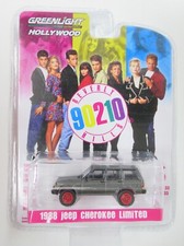 Greenlight Beverly Hills 90210 1988 Jeep Cherokee Limited - RED Wheels
