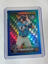 2024 Topps MLB Pro Debut Blue Foil Brock Vradenburg Miami Marlins /150