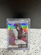 2021 Panini Prizm - Old School Silver Prizm #OS-8 Johnny Bench