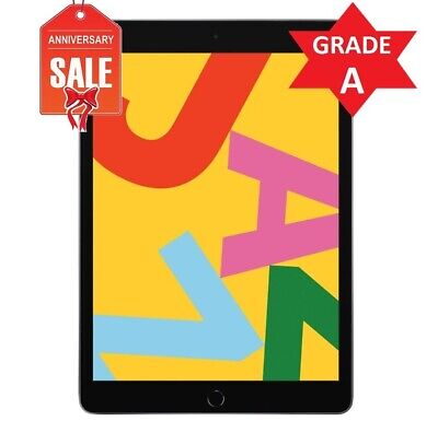 Apple iPad 7th Gen. 32GB, Wi-Fi, 10.2 in - Space Gray - GRADE A