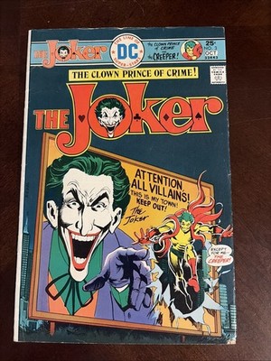 The Joker #3 1975 DC Comics Bronze Age Clown Prince of Crime Creeper