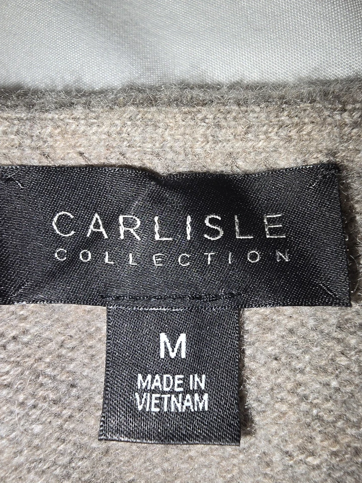 Suéter Carlisle Collection 100% cashmere mangas sino tamanho M - Imagem 4 de 4