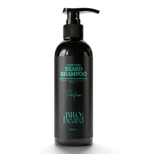 Beard Shampoo Keratin Argan Coconut Marula Oil 250ml Mens Grooming BRO BEARD