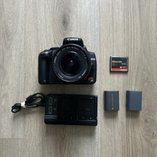Canon EOS Rebel XT Digital SLR Camera  Canon 18-55mm Lens, Charger, Battery, SD