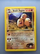 Brock's Dugtrio 22/132 Gym Challenge Regular on eBay