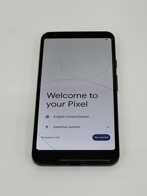 Google Pixel 3a XL 64GB G020A Just Black (Unlocked) - Fair