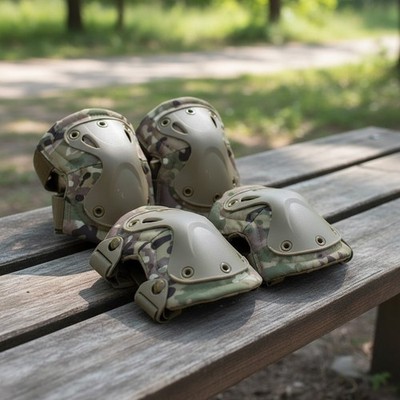 Waterproof Knee & Elbow Gear Set - Comfort Fit for Extreme Sports Activities