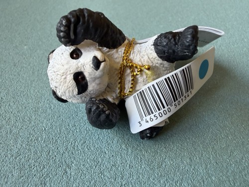 Papo Panda Cub Figure 50134 Baby Bear Asian Wildlife Figurine 2007 Toy W/ Tags