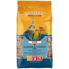 Sunseed Vita Cockatiel  Lovebird Diet