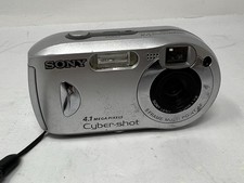 Sony Cybershot DSC-P41 Smart Zoom 4.1MP Movie VX Digital Camera Tested Works