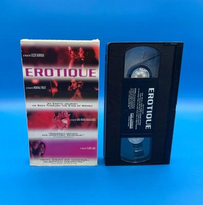 Erotique (1997) Fox Lorber VHS Lizzie Borden Monika Treut Ana Maria Magalhães