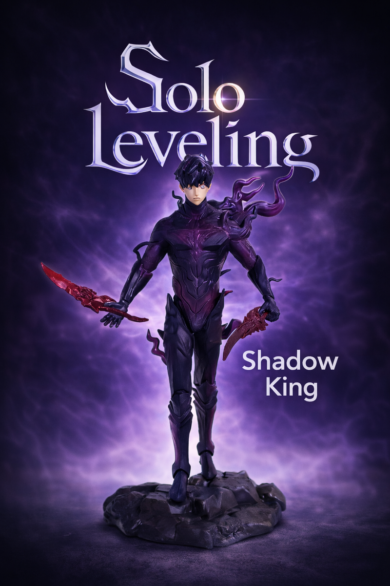 Sung Jin-woo Shadow King Solo Leveling Anime Figure Model Statue