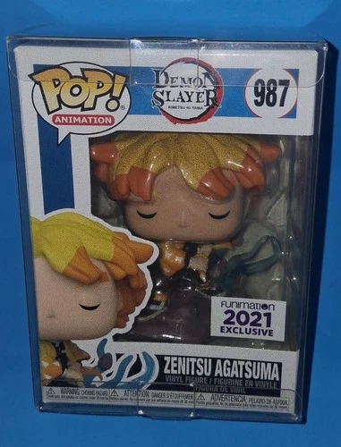 Funko Pop! Vinyl Demon Slayer Zenitsu Agatsuma 987 Funimation Exclusive 2021