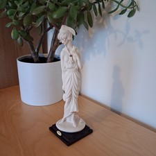 Giuseppe Armani 1987 Sculpture Florence Lady with Bag 0412F Art Deco Signed