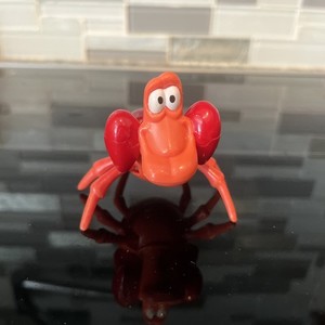Burger King Kids Club Meal Toy The Little Mermaid Sebastian Wind-Up Crab Disney