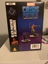 Marvel Crisis Protocol - Black Panther  Killmonger Character Pack - Wakanda