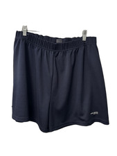 Vintage Women s Y2K Russell Athletic Shorts Size Large Navy Blue