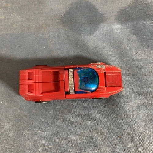 Vintage 1983 Gobots Turbo MR-07 Red Car Robot Action Figure Tonka Bandai