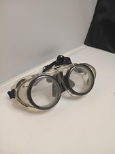 Vintage Wilson Welding Goggles Steampunk Industrial Safety Glasses Adjustable...