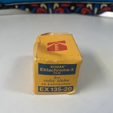 Kodak Ektachrome-X Color Slide Film EX 135-20 1 roll Expired Sold As Is