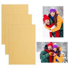 3 Pcs 4x6 Inch Sublimation Blanks, Aluminum Sublimation Metal, Pearl Gold