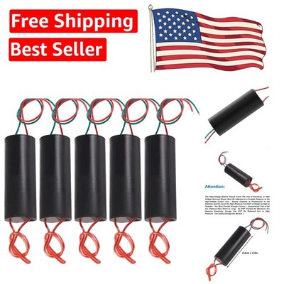 High Voltage Transformer Set - 5pcs, Easy Connect DC 6-12V Pulse Generators