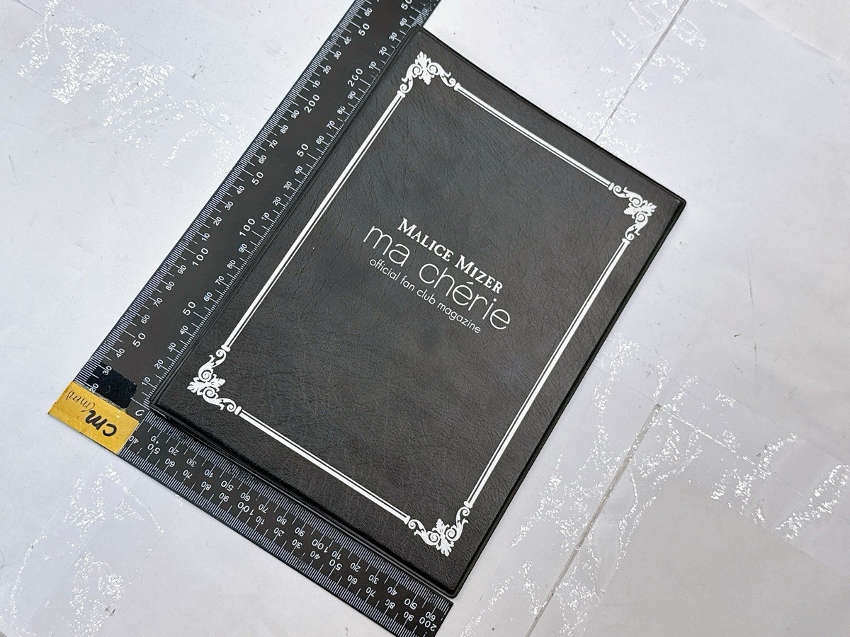 MALICE MIZER ma cherie Official Fan Club Magazine Binder Visual