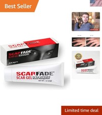 Dermatologist Recommended 30g Silicone Scar Gel - Powerful Healing  Prevention