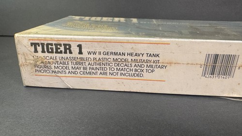 Lindberg Tiger 1 WWII German Tank 1/48 Model Kit SEALED Kelly's Heroes PANZER - Bild 5 von 19