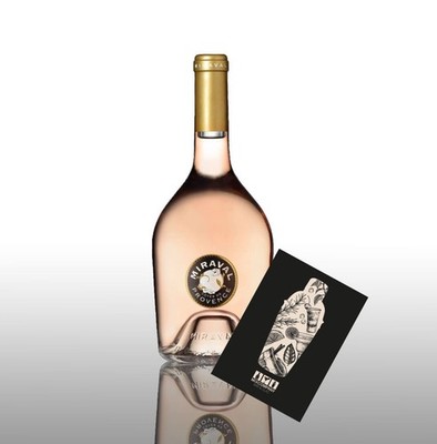 Angelina Jolie + Bratt Pitt Miraval Cotes de Provence Rose Wein 0,75L (13% Vol)
