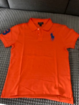 Polo Ralph Lauren Poloshirt Orange Größe XL -Kinder/jungen 100%Original  