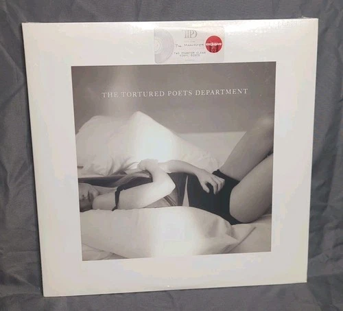 The Tortured Poets Department Taylor Swift Target Exclusive Phantom Clear Vinyl