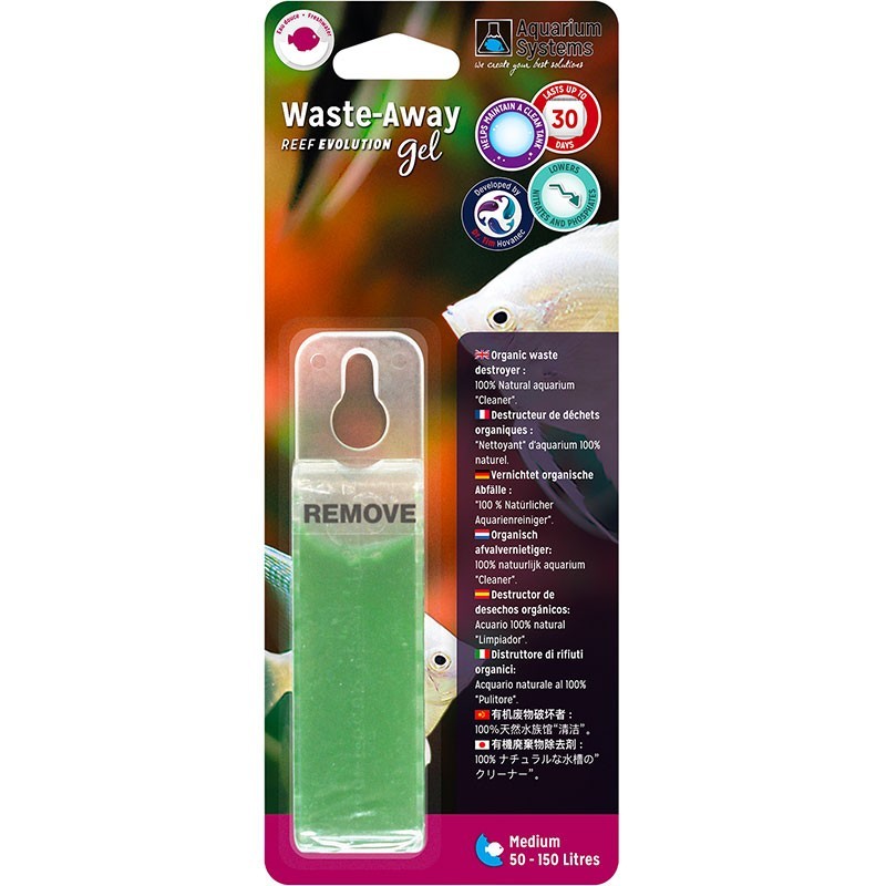 Lutte contre l'eau trouble avec Waste-Away Gel Medium en bloc