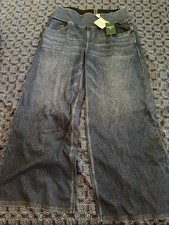 Halara Flex Denim Jeans Wide Leg, 4-Way Stretch, Size XL