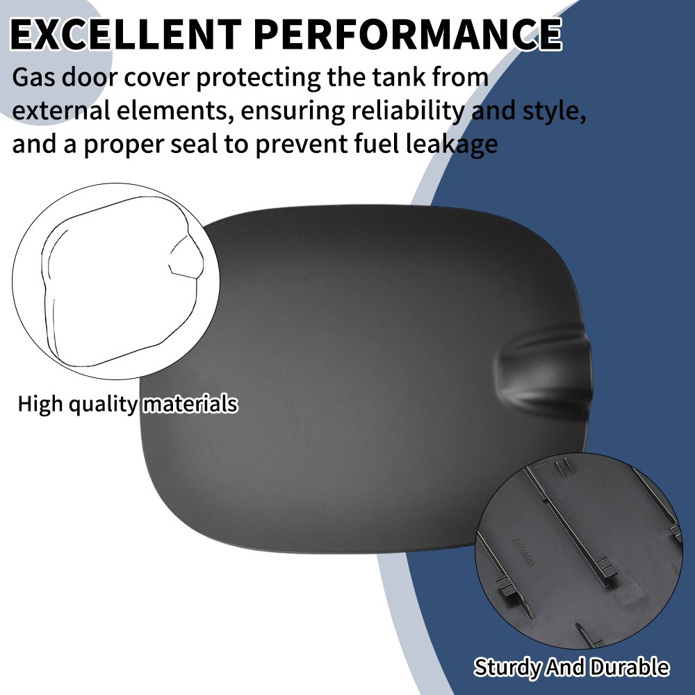 NEW Fuel Door Gas Tank Door Cover For 2019-24 Chevrolet Silverado 1500 84745968