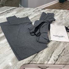 Momcozy Baby Wrap Carrier Sling Easy to Wear Infant Carrier Grey