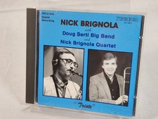 NICK BRIGNOLA QUARTET DOUG SERTL BIG BAND - Triste (CD 1989) Sax Trombone EUC