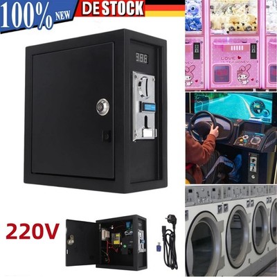 Programmierbare Münz Timer Box Münzzeitschaltuhr Zeitschaltuhr für Waschmaschine