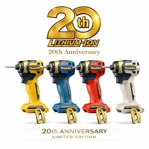Makita TD173 Corps du conducteur d'impact seulement 20th Anniversaire limité Edition DGXPB bleu