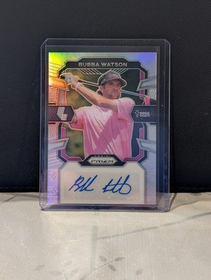 2024/25 Panini Prizm LIV Golf Bubba Watson Silver Auto /99 Range Goats