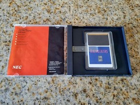 Blazing Lazers for TURBOGRAFX-16 TG16 HuCard Case Manual CIB Tested Working