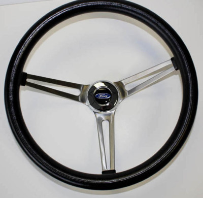 Bronco F100 F150 F250 F350 Grant Black Steering Wheel With Black Spokes 13 3/4 - Foto 11