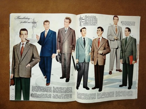 70 Jahre alter Katalog BADER Sommermoden 1955 Original - Bild 7 von 12