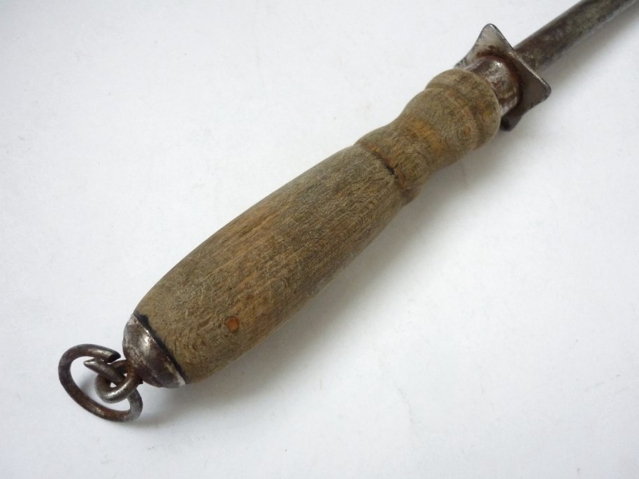 Antique SOLINGEN Knife Sharpener Germany Wooden Handle eBay