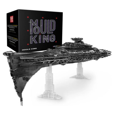 Mould King 21004 Starship Destroyer Eclipse Dreadnought Spaceship UCS STAR WARS
