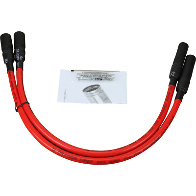 Harley-Davidson Screamin Eagle 10mm Spark Plug Wires Black For Touring 1999-2008