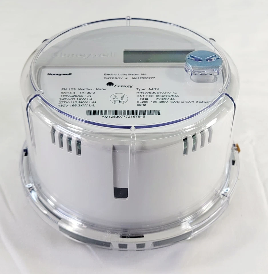 Honeywell Electric Utility Meter AMI A4RX id# 0032167645 120-480v 3wd 3wy QTY 4 - Image 2 of 4