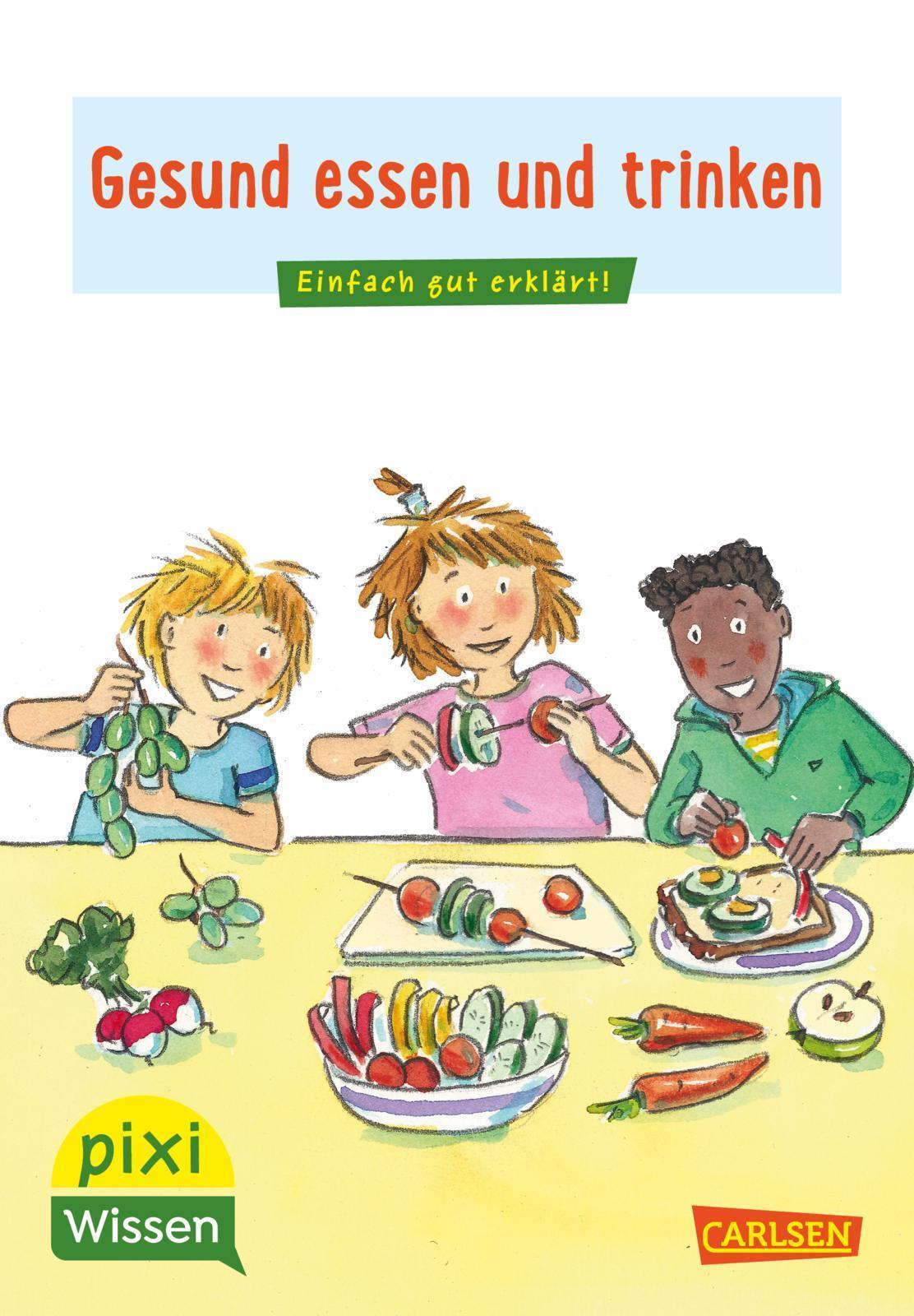 Thumbnail - Pixi Wissen 45: Ve 5 Gesund Essen Und Trinken, Barbara Barkhausen