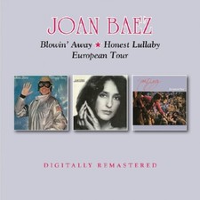 JOAN BAEZ - BLOWIN AWAY/HONEST LULLABY/EUROPEAN TOUR  2 CD NEU 