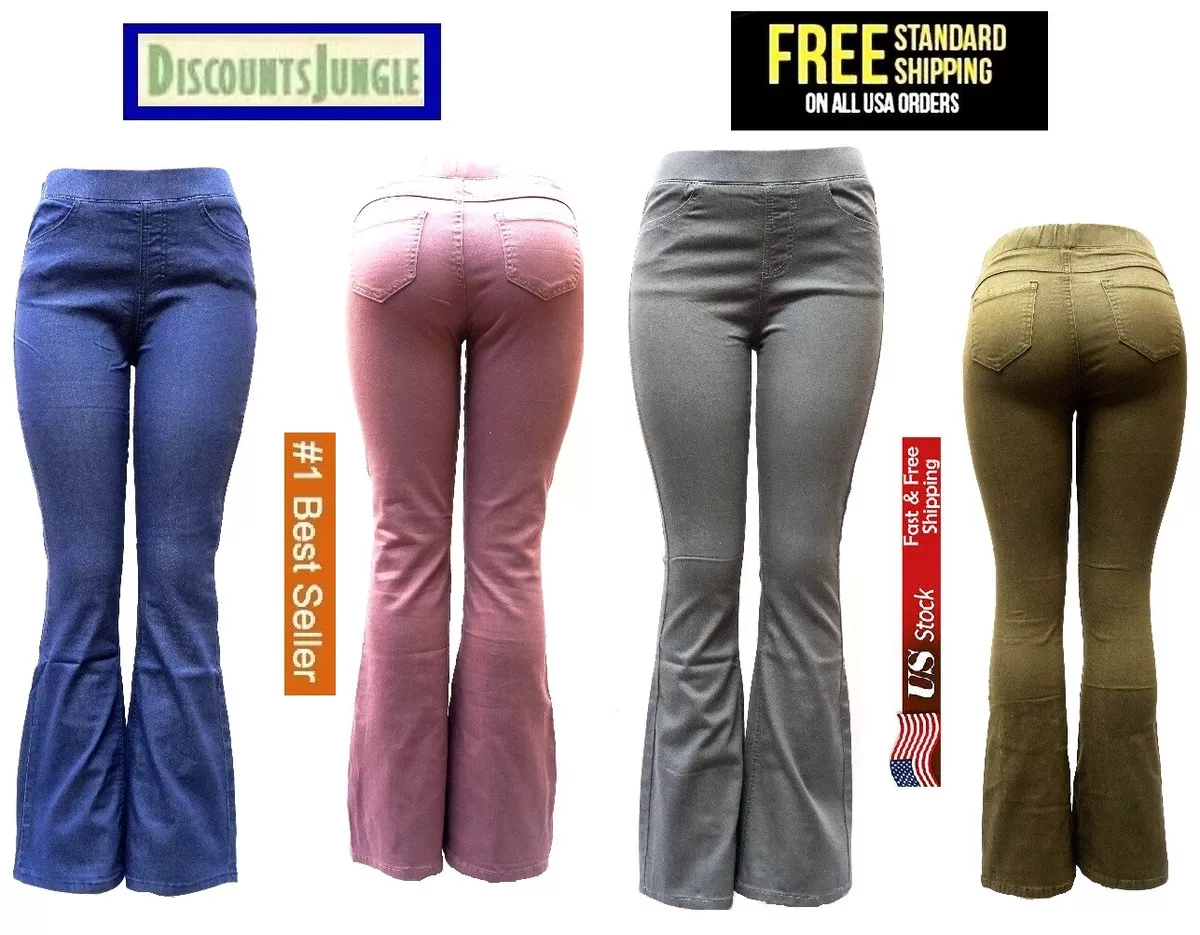 Womens Bell Bottom Jeans